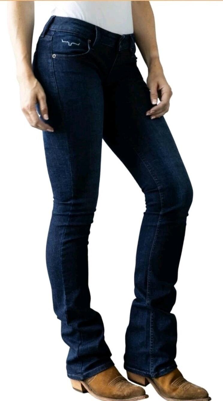 Kimes Ranch Women's Audrey Casual Western Low Rise Waist Fitted Thigh Boot, Sz 4